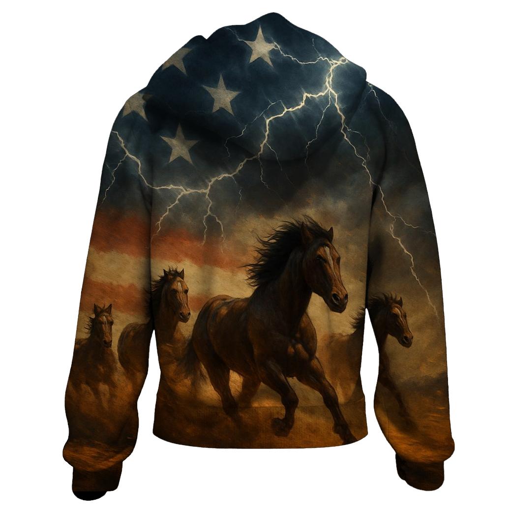 Frontier Thunder Run pullover hoodies