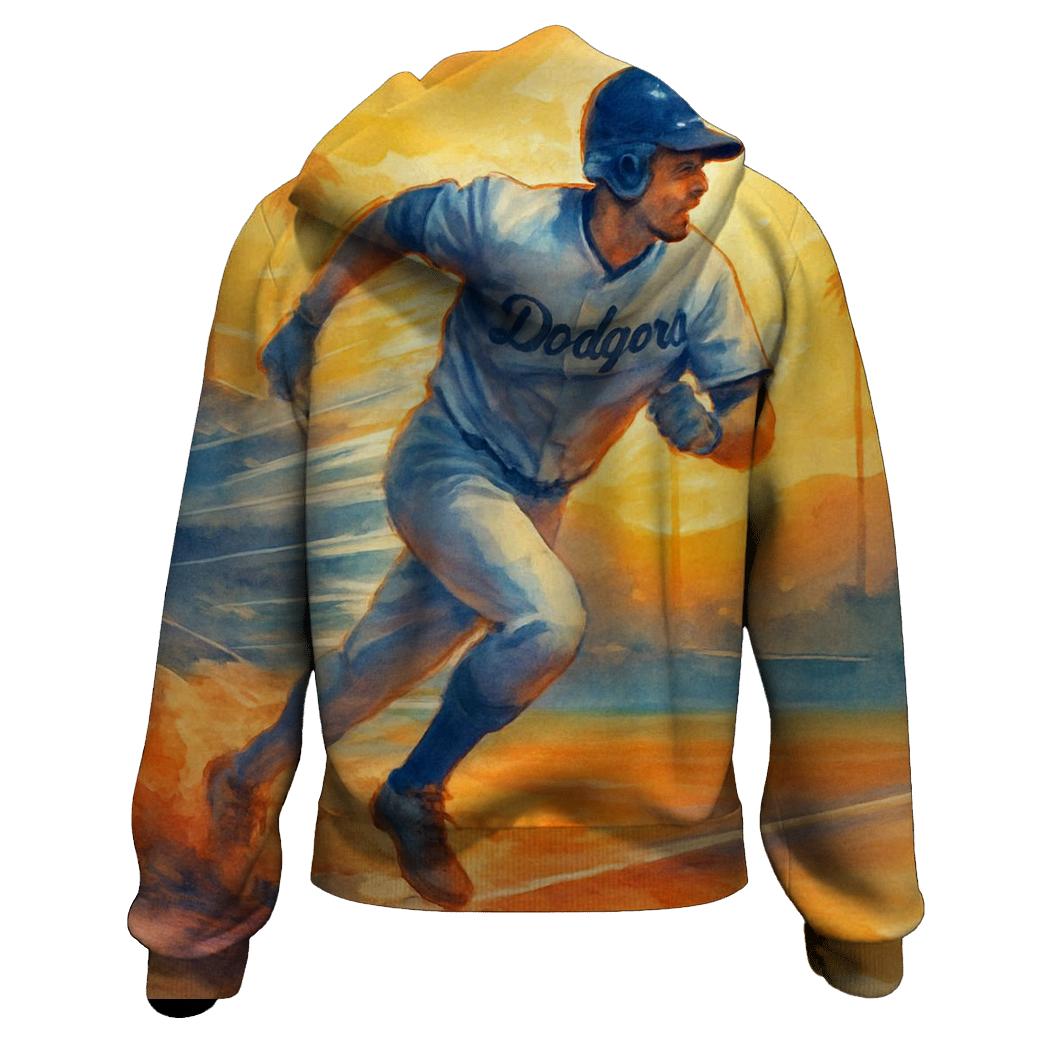 California Sunset Baseline Dash pullover hoodies