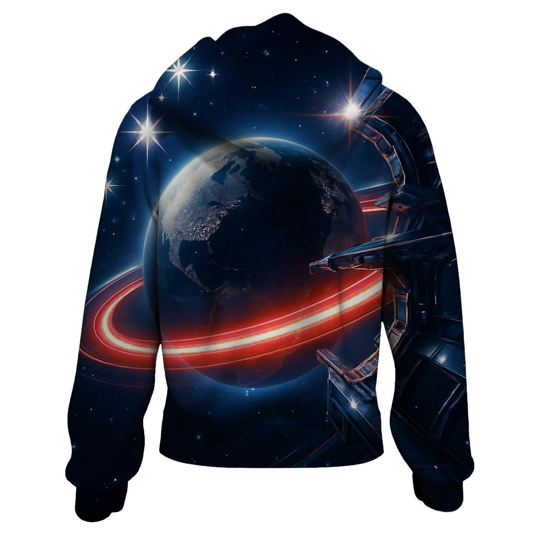 Orbital Foundry Banner designer hoodies