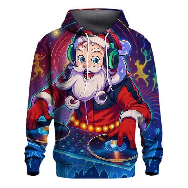 Supernova DJ Santa custom hoodies