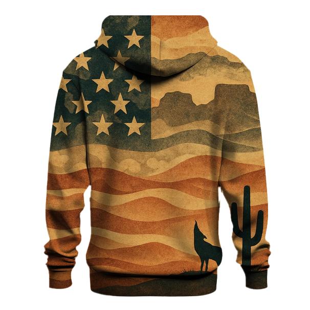 Desert Camo Anthem embroidered hoodies