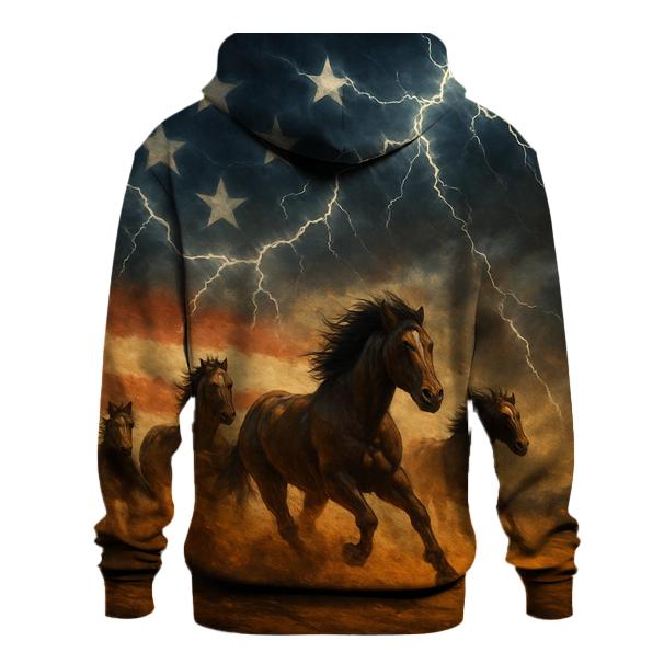 Frontier Thunder Run printed hoodies