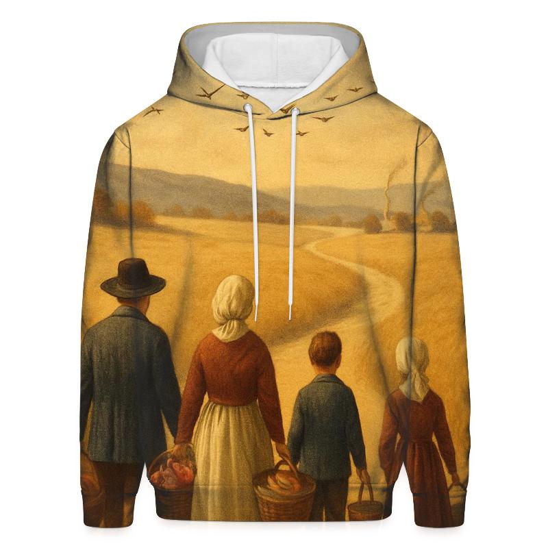 Pilgrim Path Through Amber Fields hoodie styles