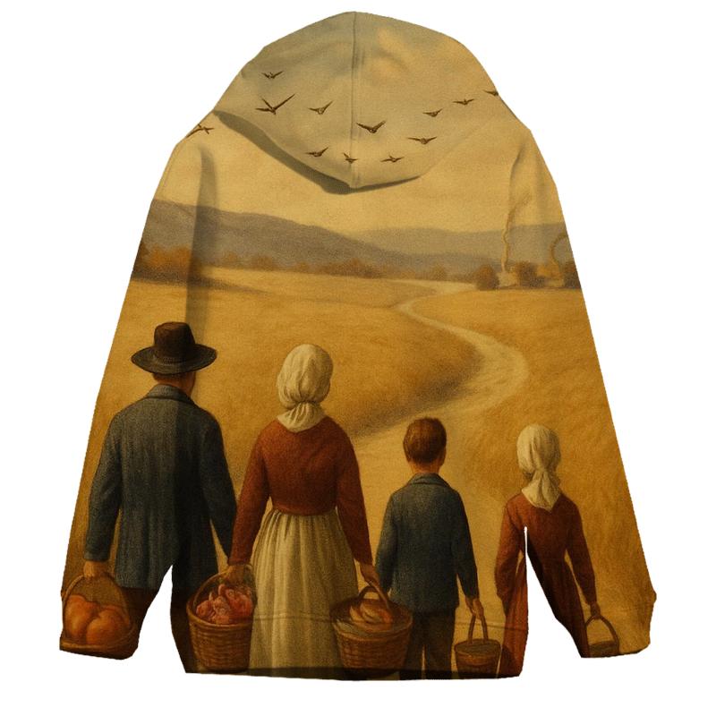 Pilgrim Path Through Amber Fields hoodie styles