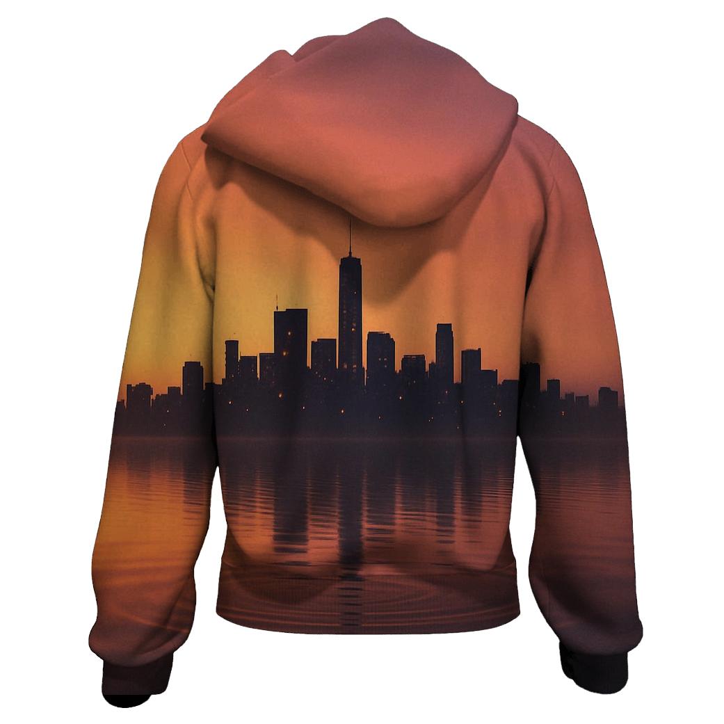 Skyline Reverie At Golden Hour Drift hoodies fashion
