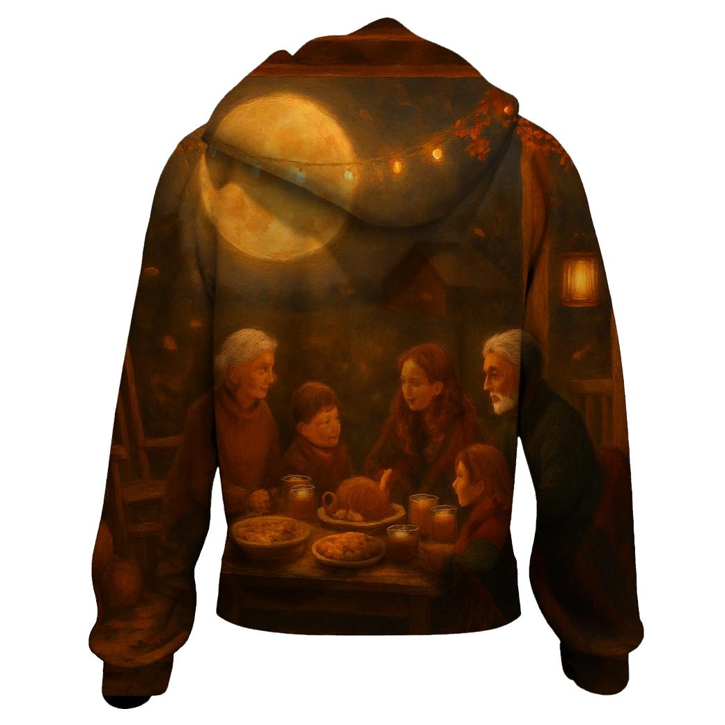 Harvest Moon Porch Gathering pullover hoodies