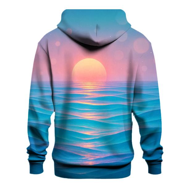 Twilight Tides Of Prism Bay zip-up hoodies