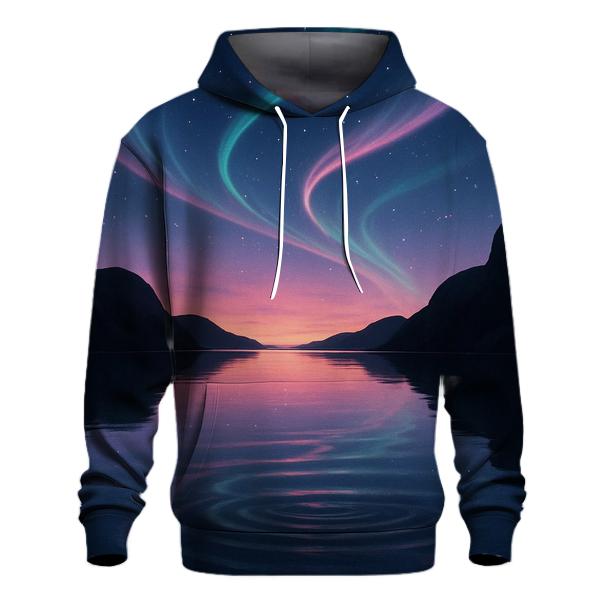 Aurora Lagoon At Rose Quartz Sunset premium hoodies