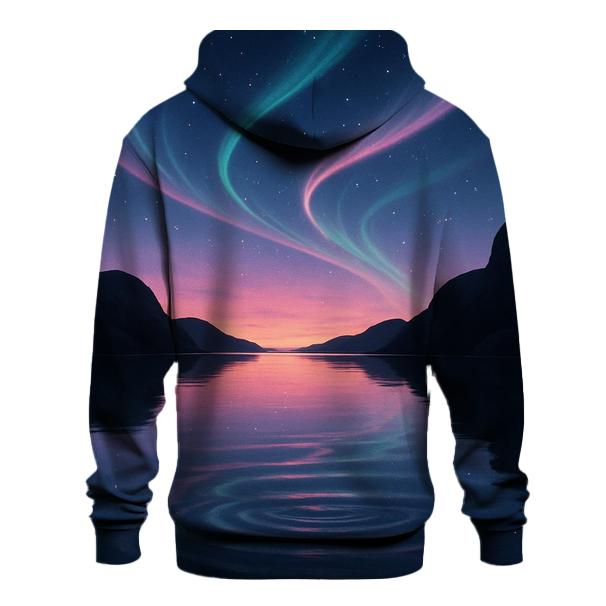 Aurora Lagoon At Rose Quartz Sunset premium hoodies