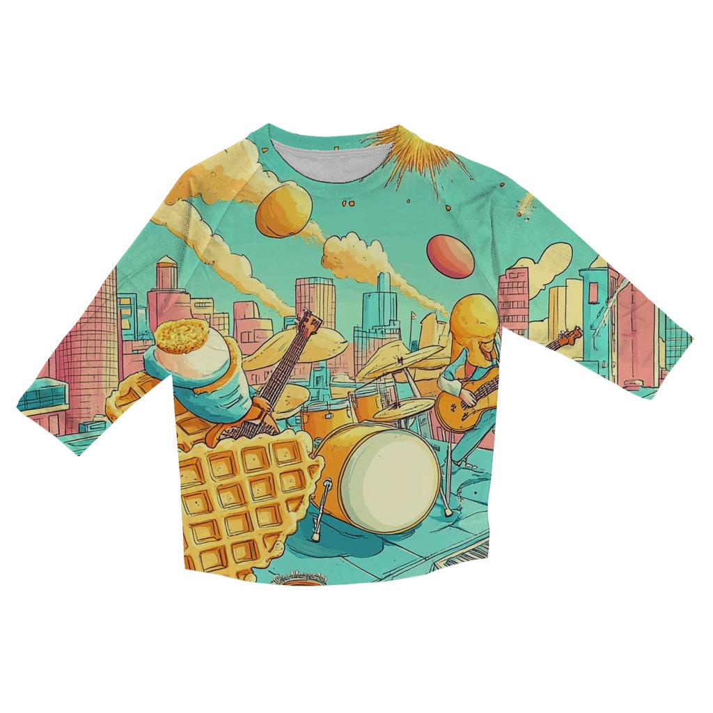 Breakfast Band Battle fashion 3/4 sleeve shirts