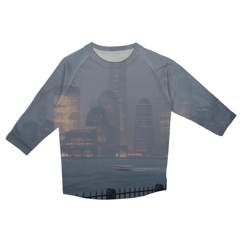 Winter Storm Rolling Toward Lower Manhattan stylish quarter sleeve tops