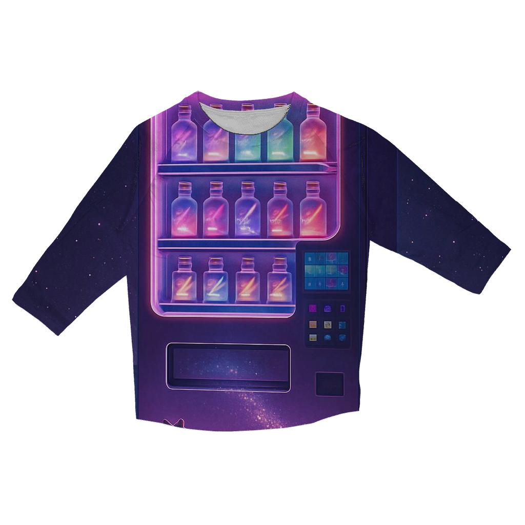 Nebula Vending Machine fashion 3/4 sleeve shirts