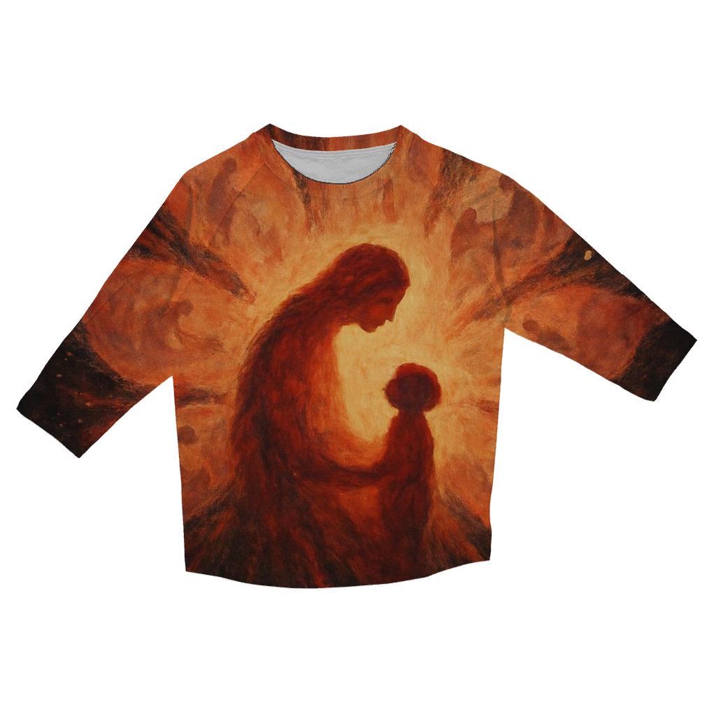 Supernova Of Sacrifice And Tenderness fashion 3/4 sleeve shirts