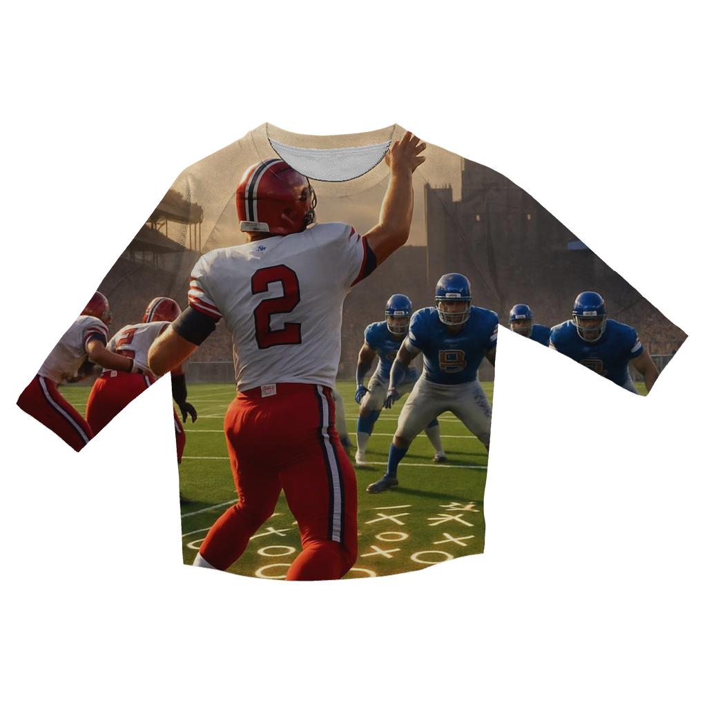 Braves Air Raid Vs Cubs Fortress stylish quarter sleeve tops