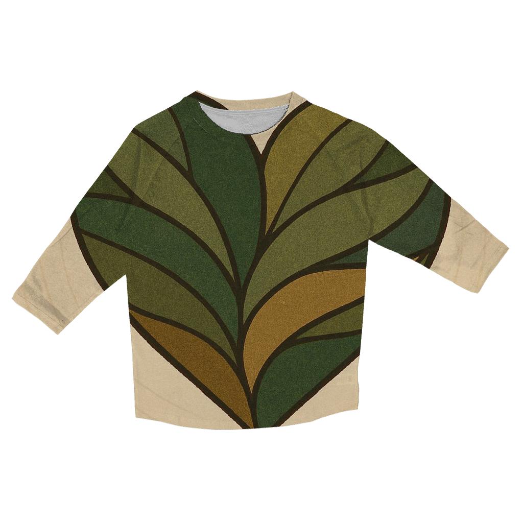 Earth Heart Resonance custom 3/4 sleeve shirts