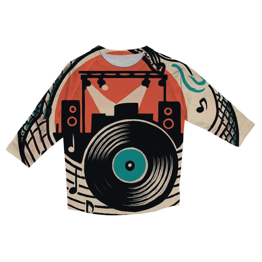 Music Of The Serpent Circle trendy 3/4 sleeve tops