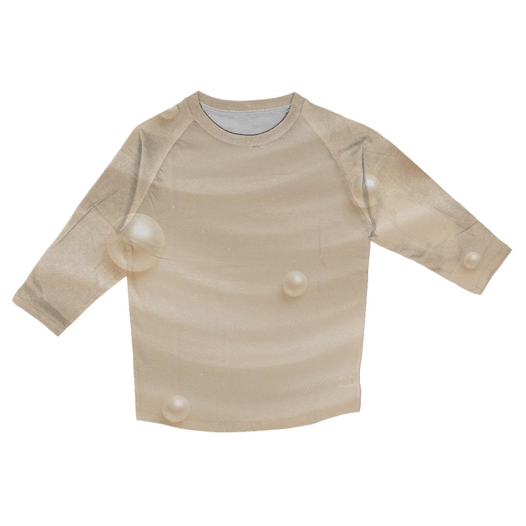 Celestial Pearl Drift custom 3/4 sleeve shirts