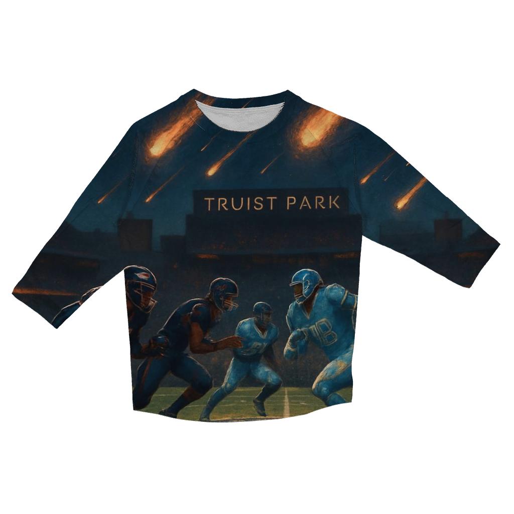 Midfield Meteor Night At Truist Crossover designer 3/4 sleeve blouses