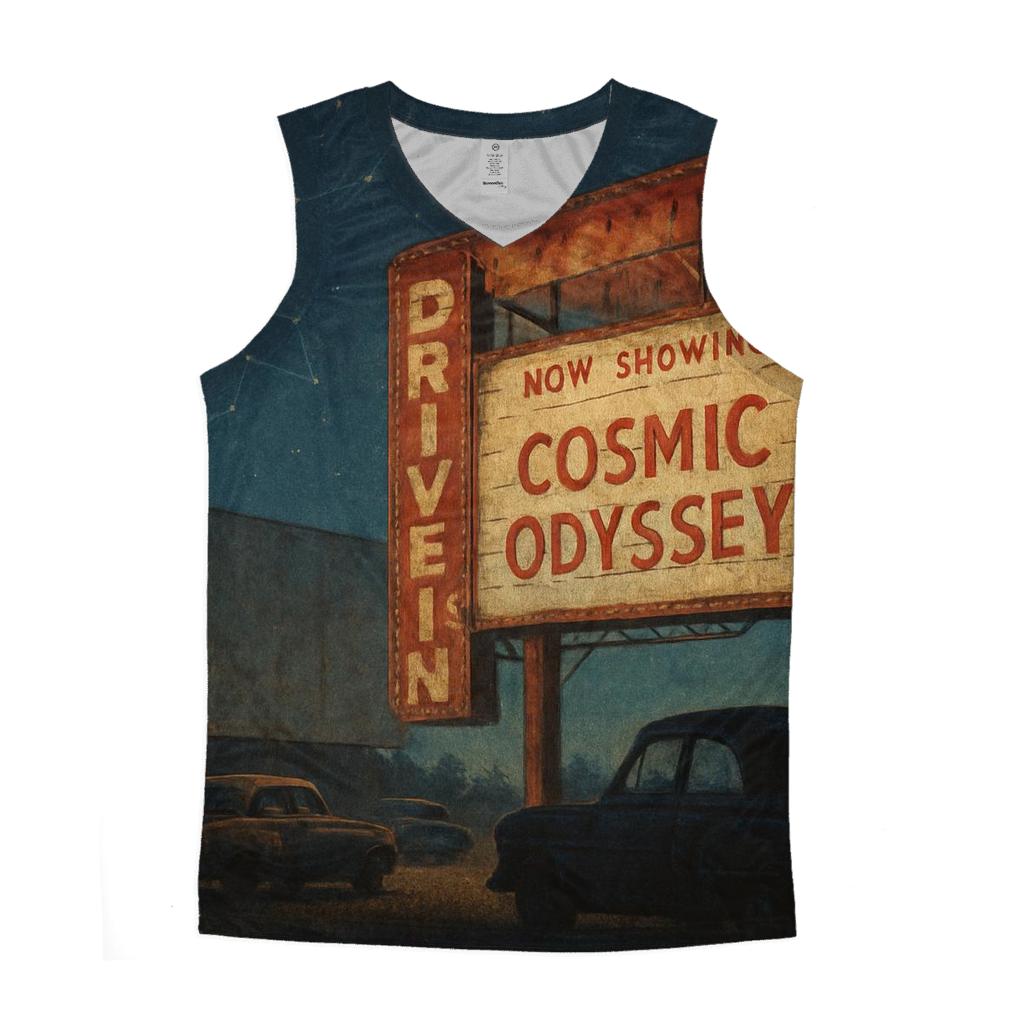 Starlight Drive In Cinema Marquee personalized athletic tanks