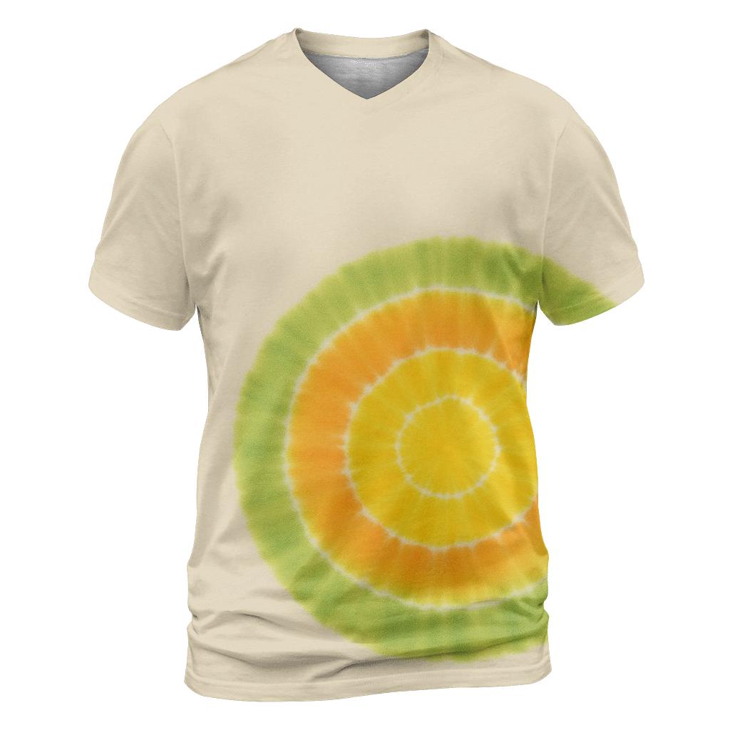 Citrus Offset Bullseye Bloom designer pattern shirts