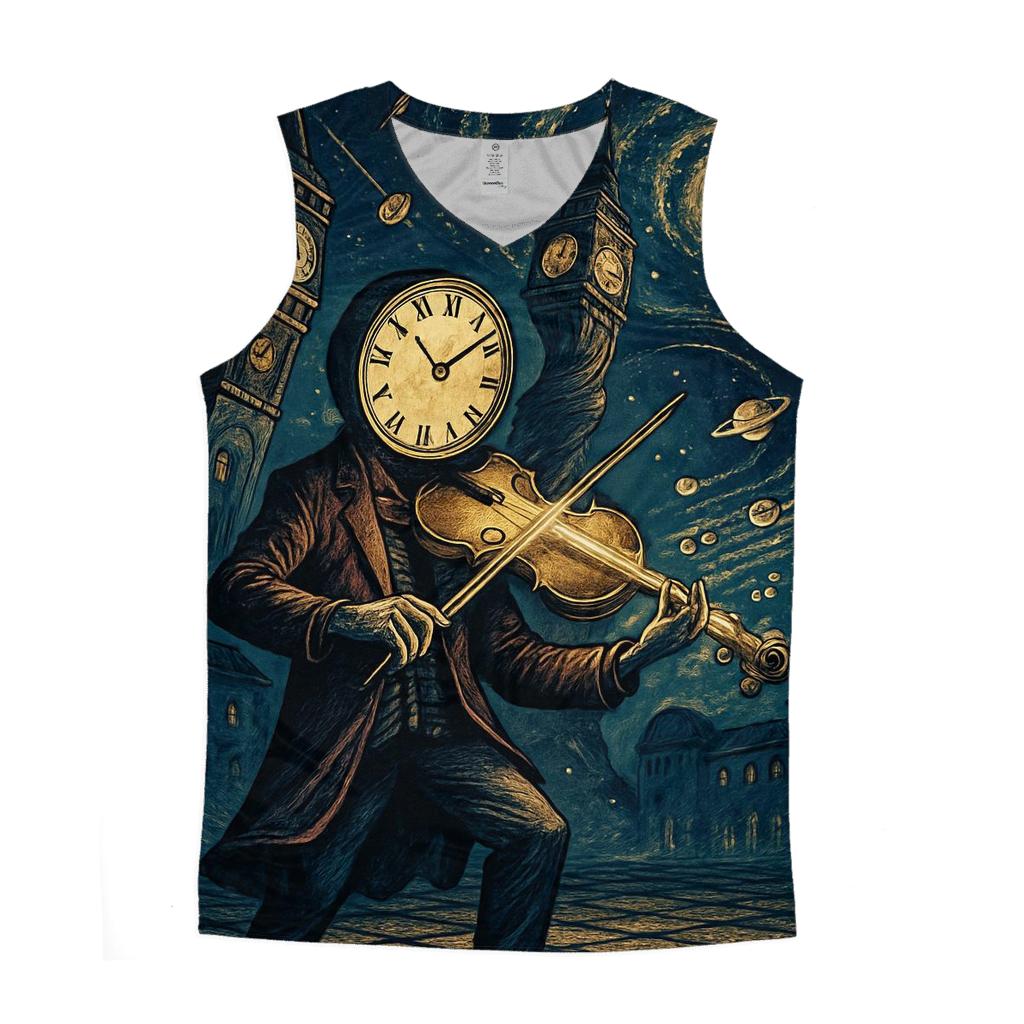 Time Spiral Busker stylish racerback tanks
