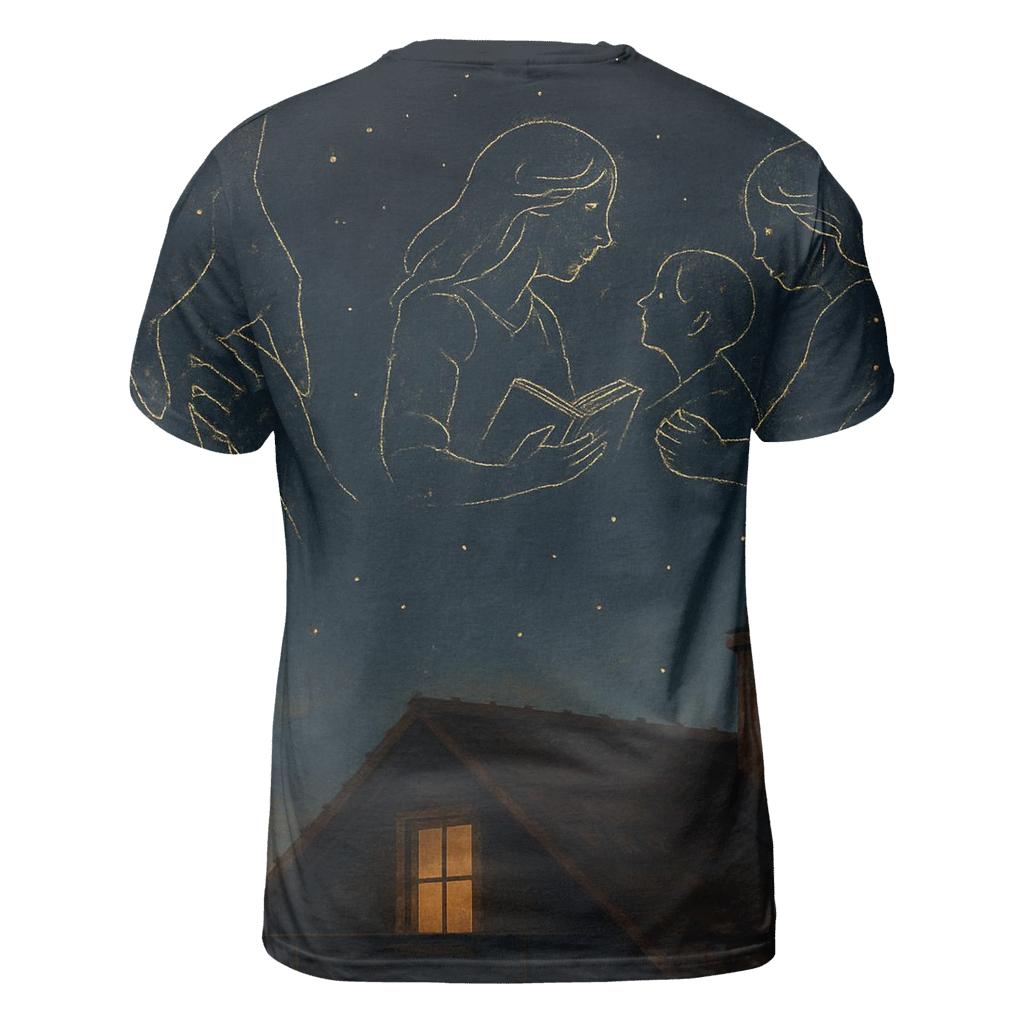 Her Love As A Constellation Map designer pattern shirts