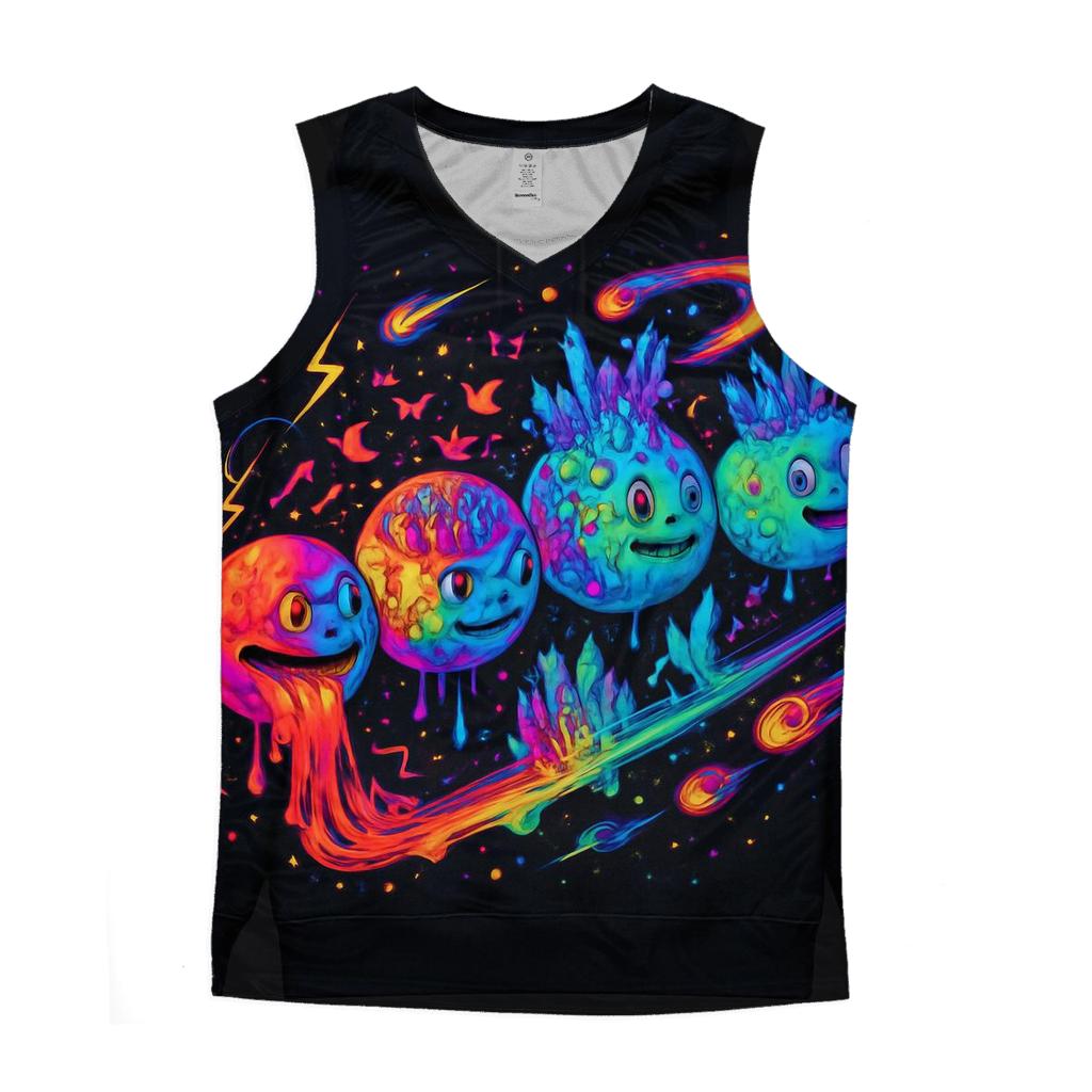 Pandemonium Planet Parade personalized athletic tanks