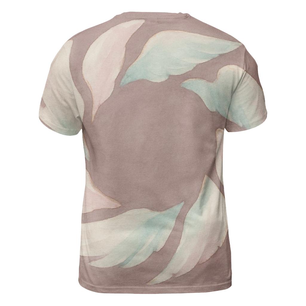 Circle Of Gentle Wings unique graphic print tees