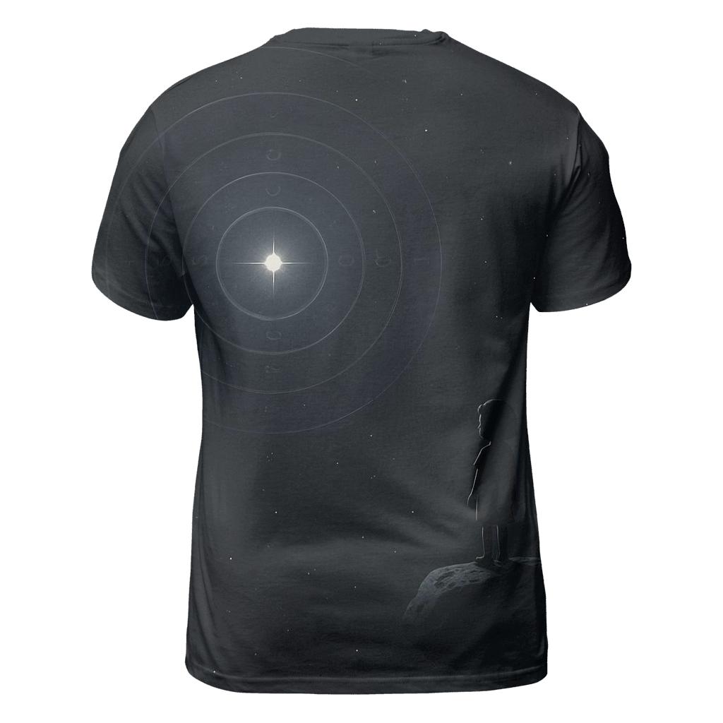 The Quiet Pulsar Of Her Encouragement artistic all-over print tops