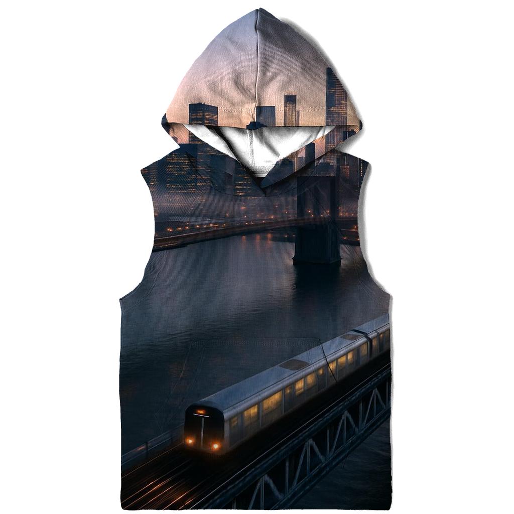 Dawn Commute Over The East River hoodie styles