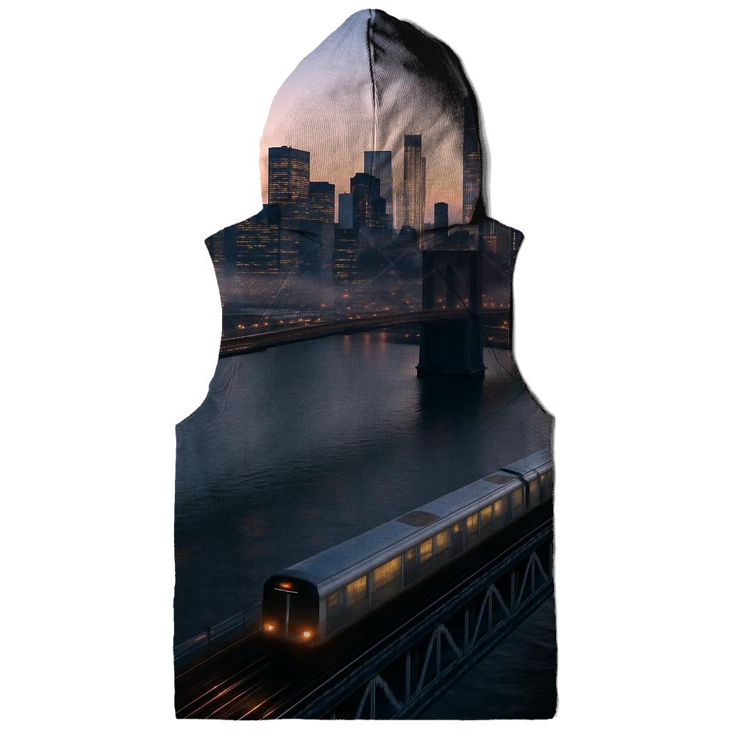 Dawn Commute Over The East River hoodie styles