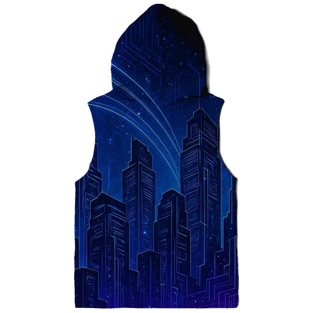 Celestial Circuit Skyline hoodies fashion