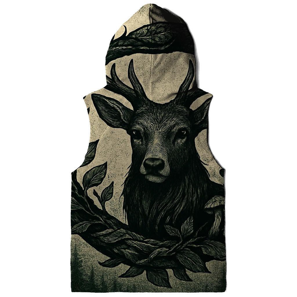 Forest Spirit Ouroboros Stag lightweight hoodies