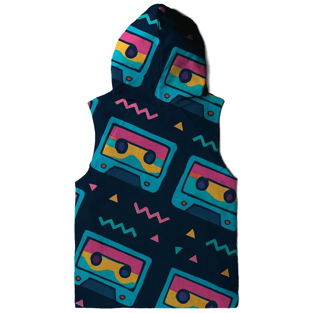 Cassette Wave Pattern hoodie styles