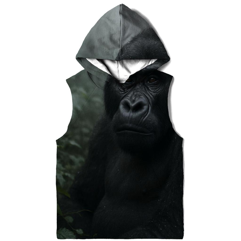 Mountain Gorilla In Misty Canopy custom hoodies
