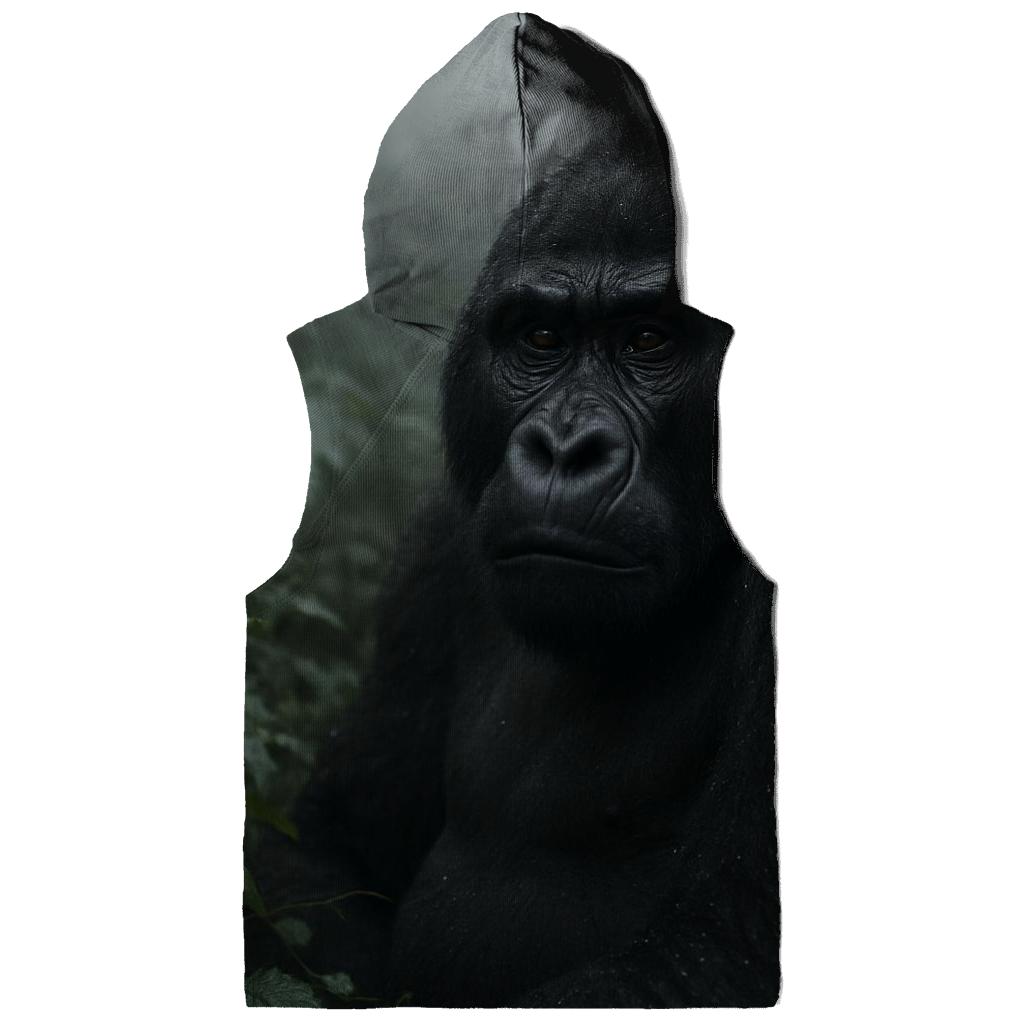 Mountain Gorilla In Misty Canopy custom hoodies