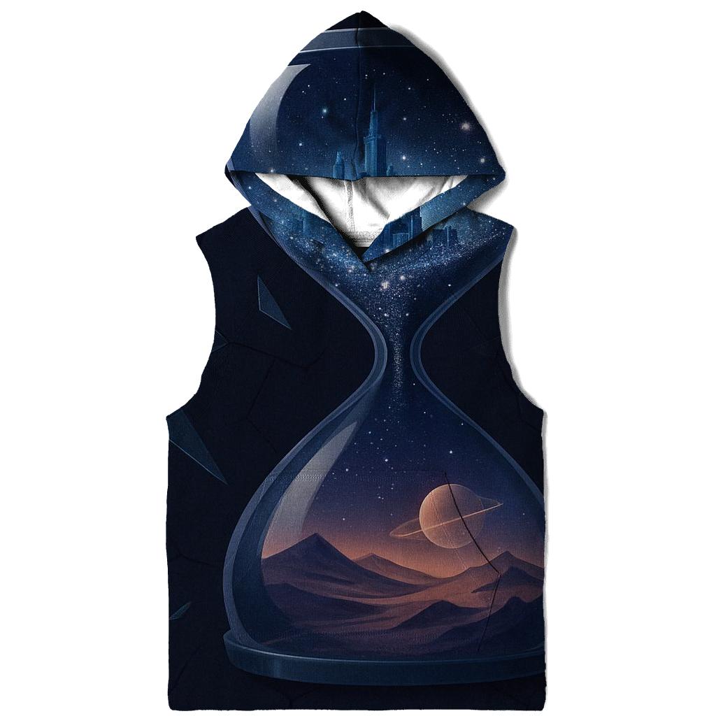 Quantum Hourglass Horizons hoodie designs