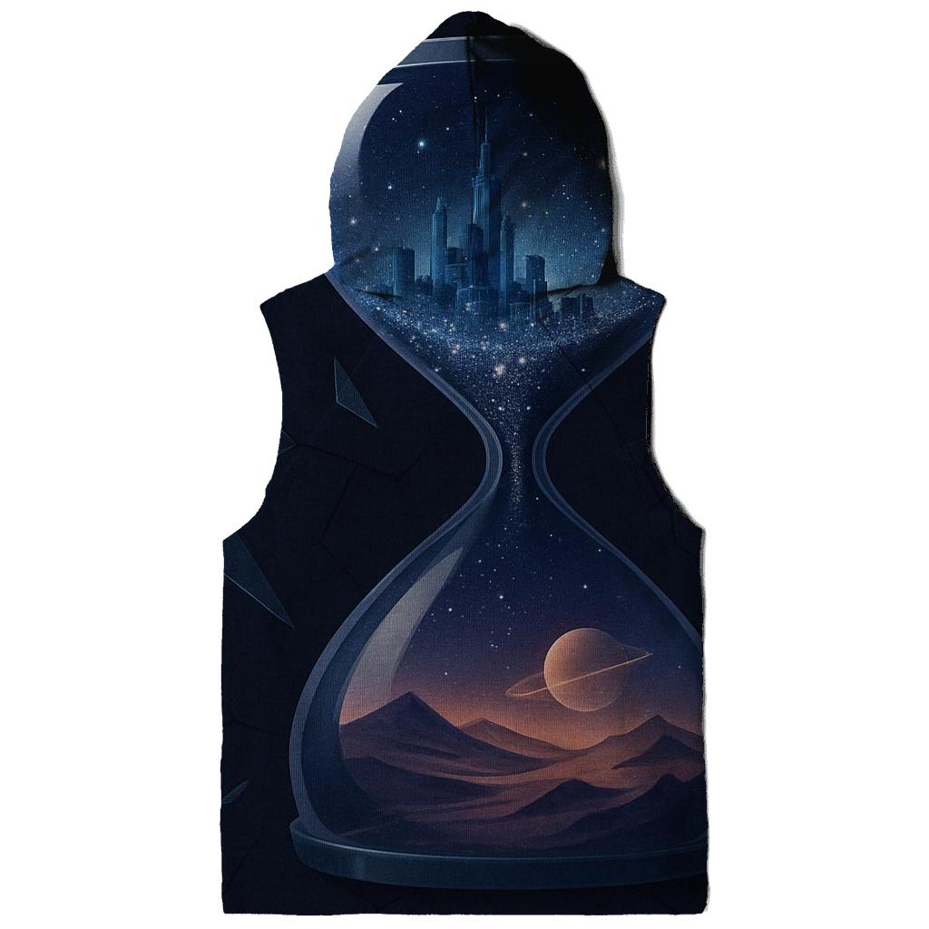 Quantum Hourglass Horizons hoodie designs