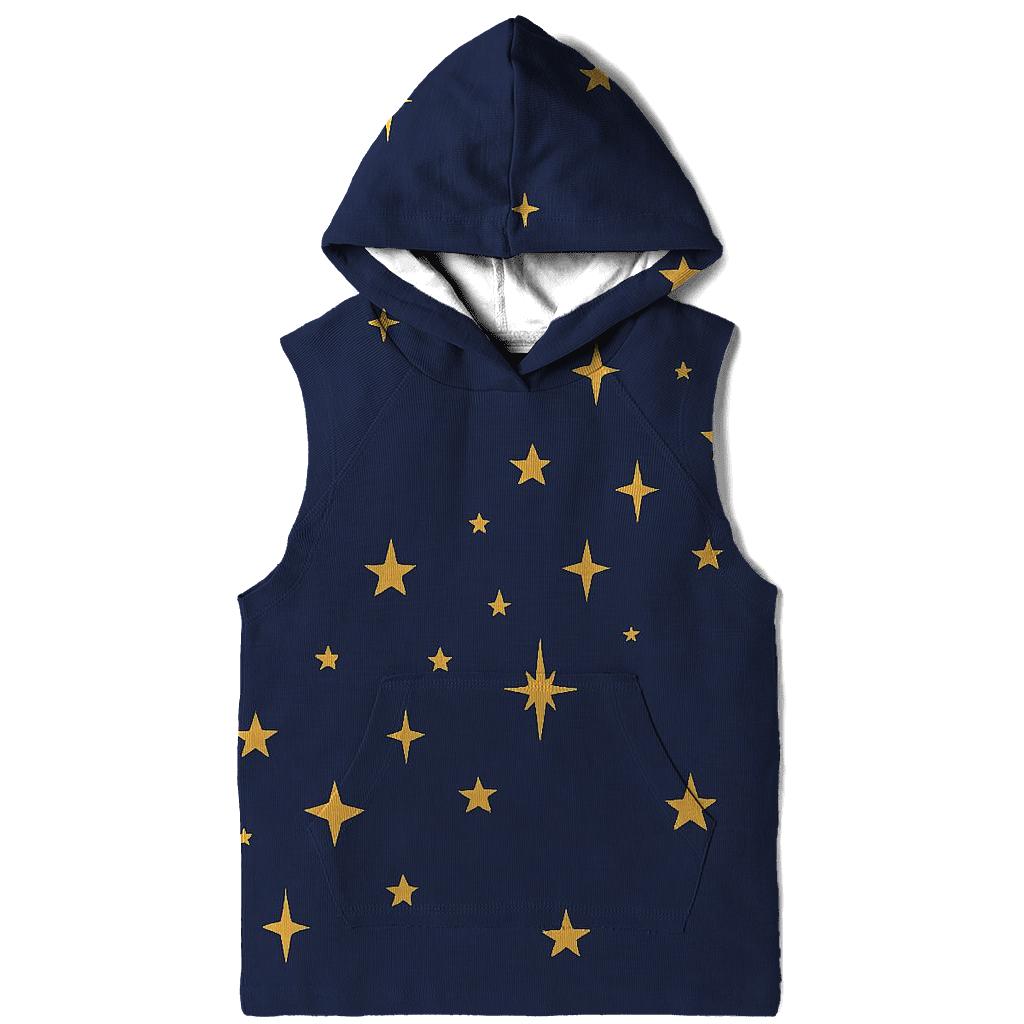 Gilded Nativity Star Path zip-up hoodies