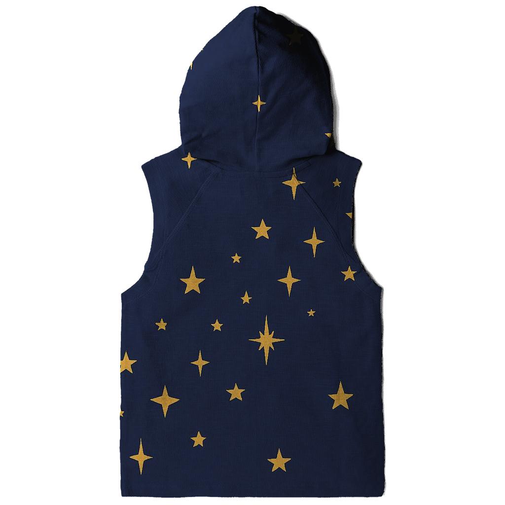 Gilded Nativity Star Path zip-up hoodies