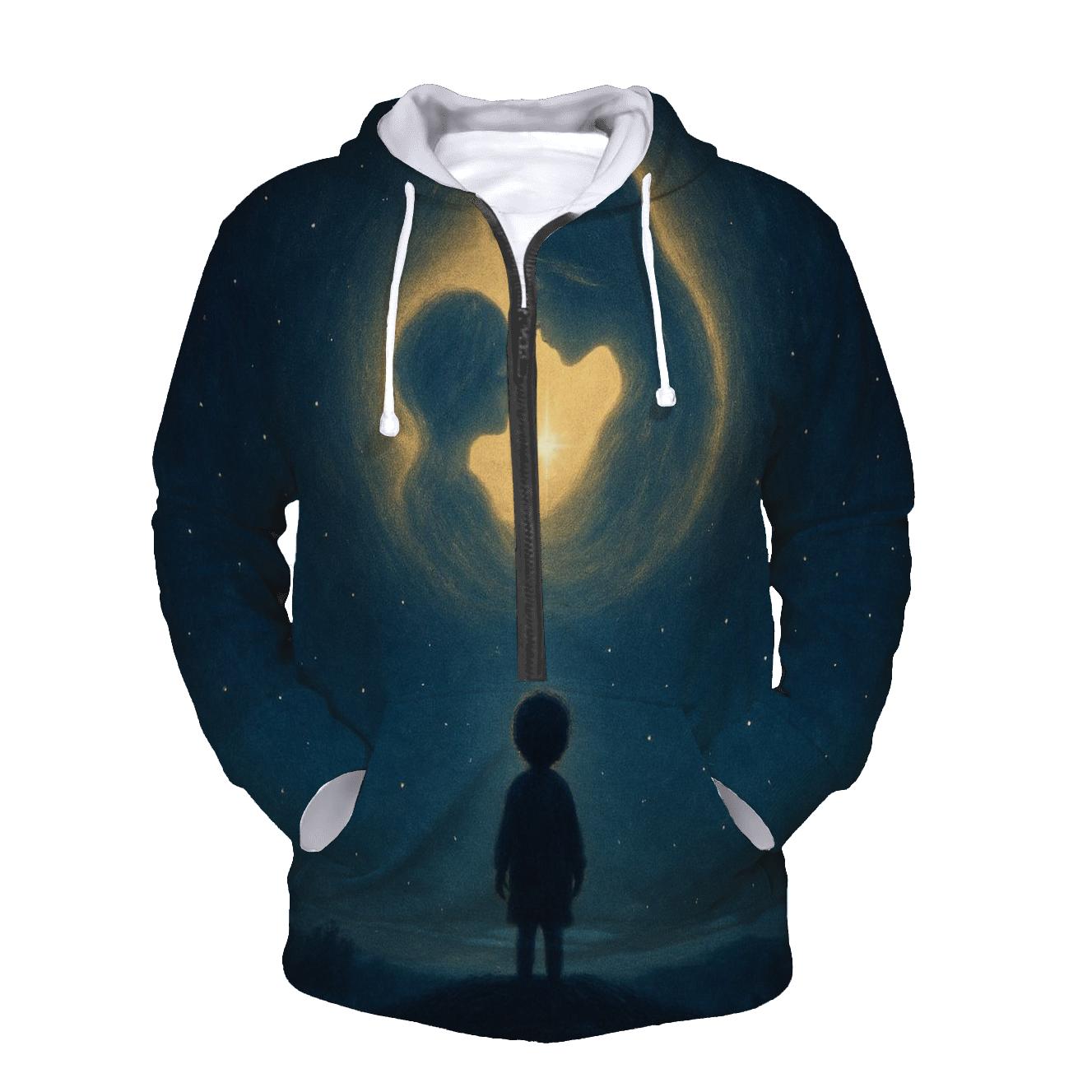 Mother As North Star Of The Heart lightweight hoodies