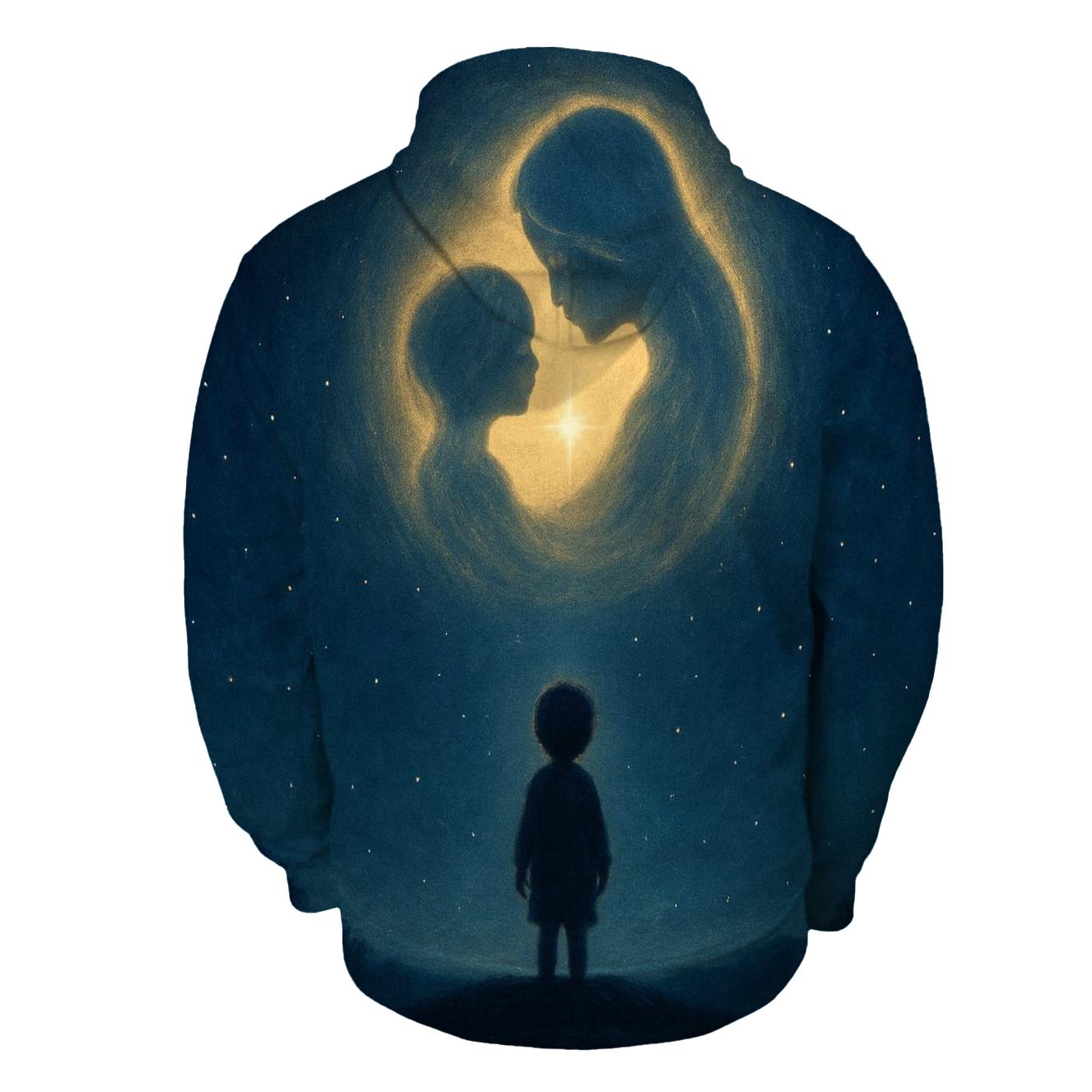 Mother As North Star Of The Heart lightweight hoodies