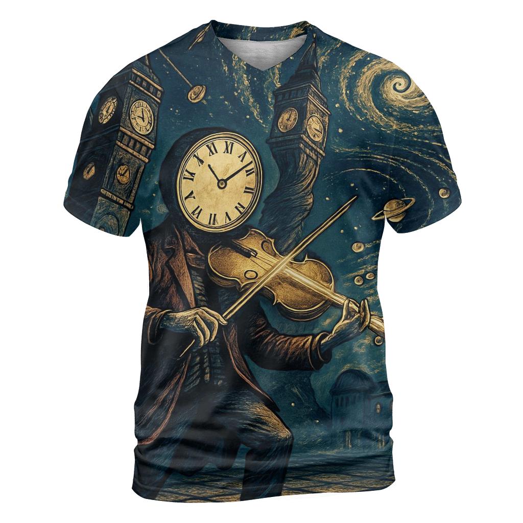 Time Spiral Busker designer pattern shirts