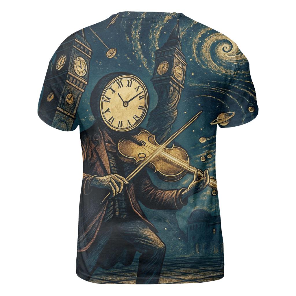 Time Spiral Busker designer pattern shirts