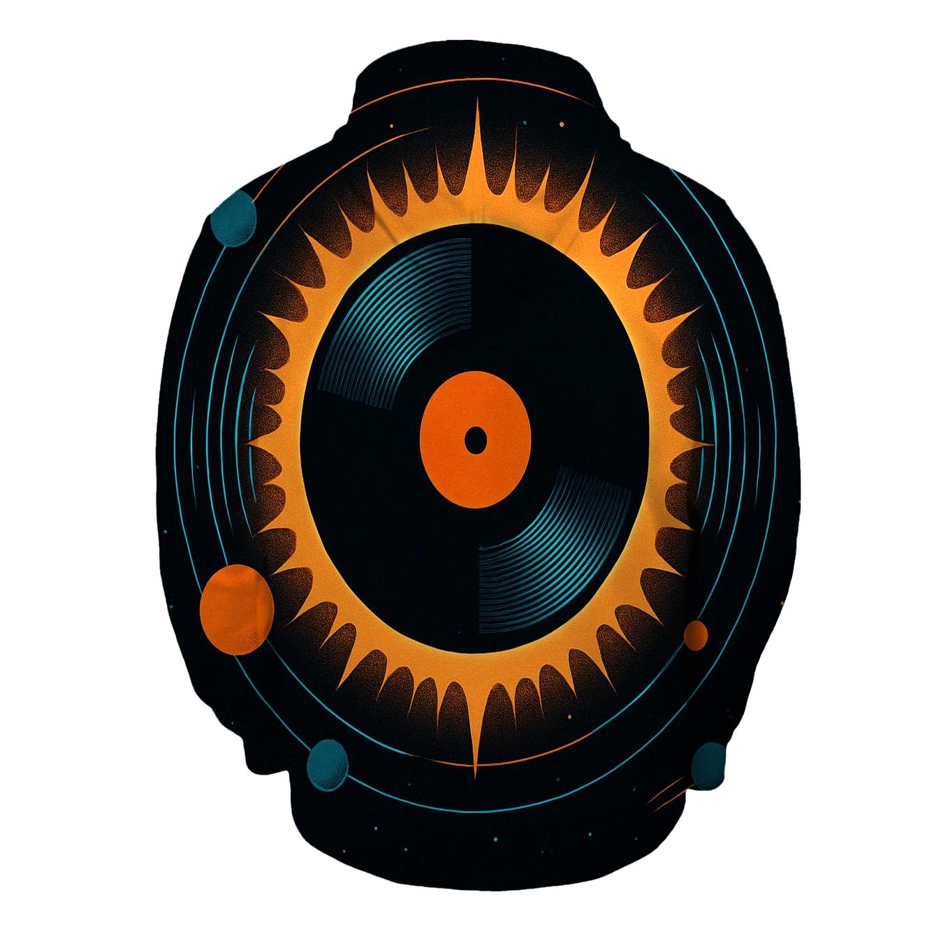 Orbital Vinyl Eclipse graphic hoodies