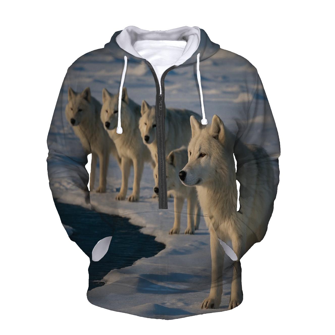 Arctic Pack On Sea Ice Lead hoodies fashion