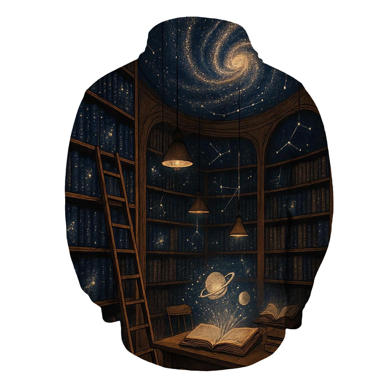 Stargazer Library Dreams premium hoodies