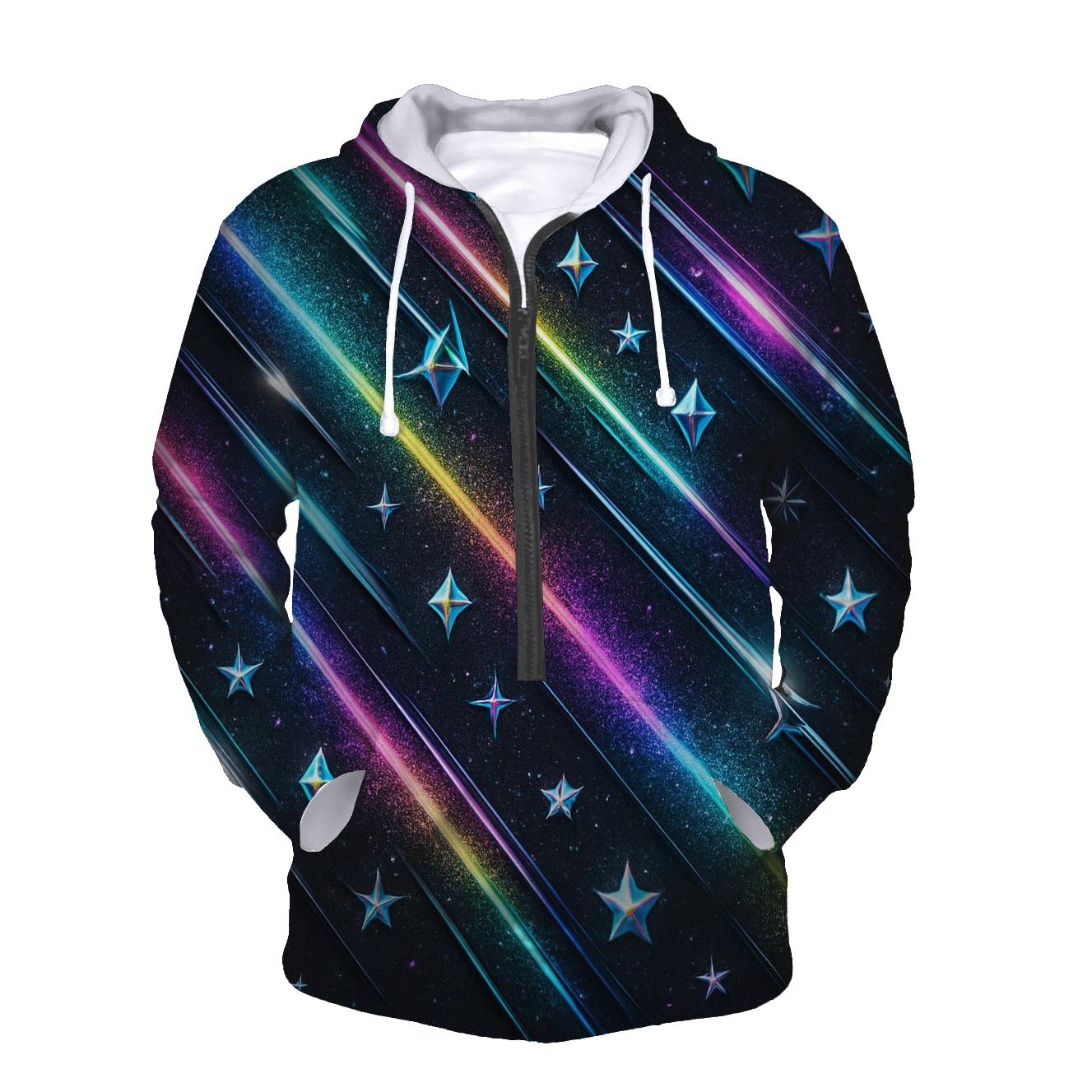 Neon Stardust Boulevard premium hoodies