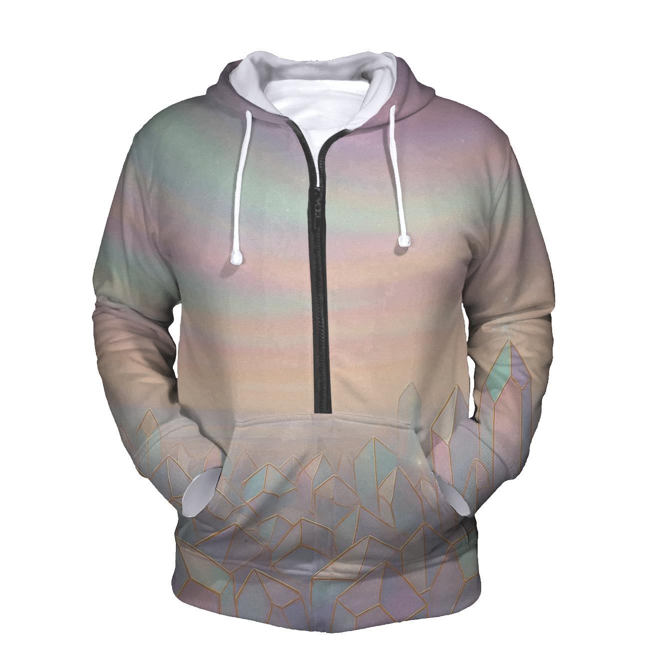 Pastel Aurora Gemfield hoodies fashion