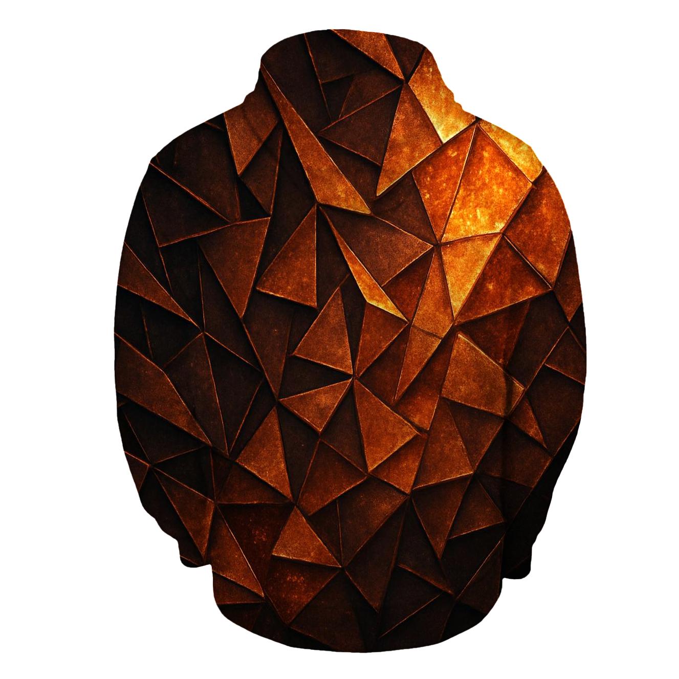 Bronze Ember Facets hoodie trends